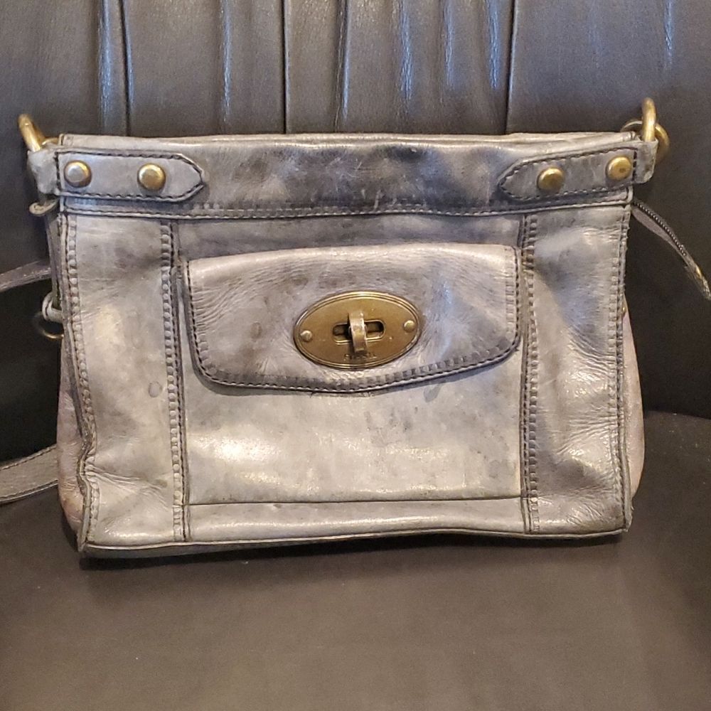 FOSSIL Vintage Revival Leather Crossbody‎